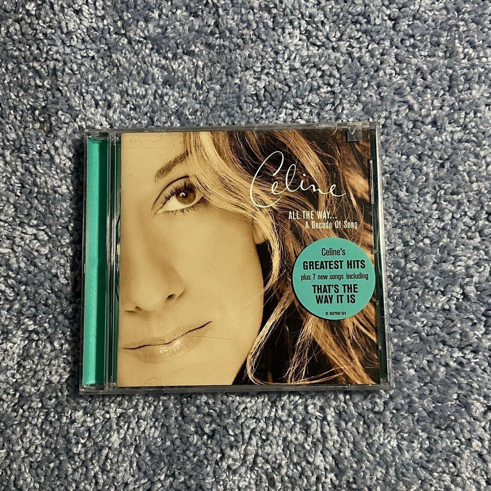 Celine Dion All The Way .. A Decade of Songs CD